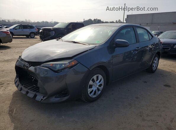 2T1BURHE9KC184882 2019 TOYOTA COROLLA Серый Передняя левая четверть