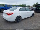 2019 Toyota Corolla Le Белый vin: 2T1BURHE9KC205973