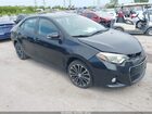 2016 Toyota Corolla S Plus Black vin: 2T1BURHEXGC501849