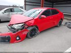 2016 Toyota Corolla S W/special Edition Pkg Красный vin: 2T1BURHEXGC511880