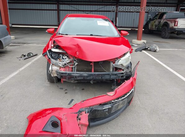2T1BURHEXGC511880 2016 TOYOTA LL Красный Вид спереди