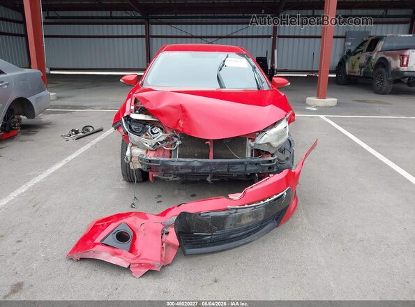 2T1BURHEXGC511880 2016 TOYOTA LL Красный Вид задней части салона