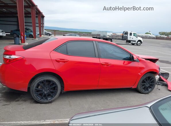 2T1BURHEXGC511880 2016 TOYOTA LL Красный Панорамный вид салона 360°