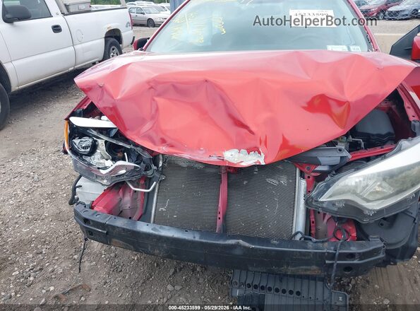 2T1BURHEXGC518375 2016 TOYOTA COROLLA Red Вид ззаду