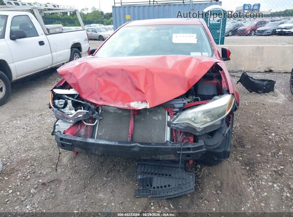 2T1BURHEXGC518375 2016 TOYOTA COROLLA Red Вид щитка приладів