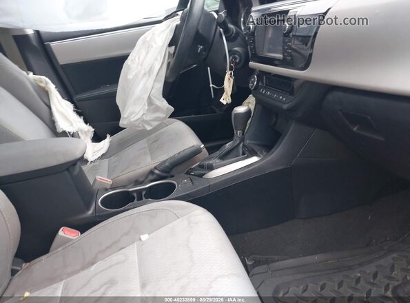 2T1BURHEXGC518375 2016 TOYOTA COROLLA Red Вид салону спереду