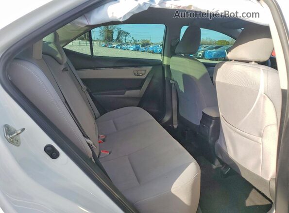 2T1BURHEXGC518568 2016 TOYOTA COROLLA Белый Вид задних сидений