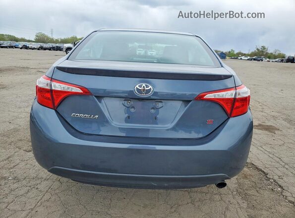 2T1BURHEXGC545852 2016 TOYOTA COROLLA Синий Вид сзади
