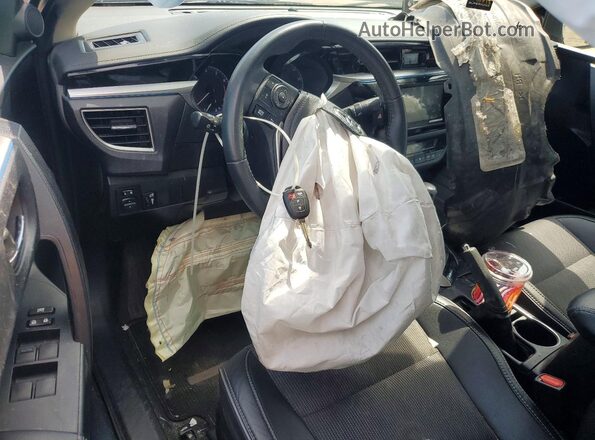 2T1BURHEXGC545852 2016 TOYOTA COROLLA Синий Вид панели приборов