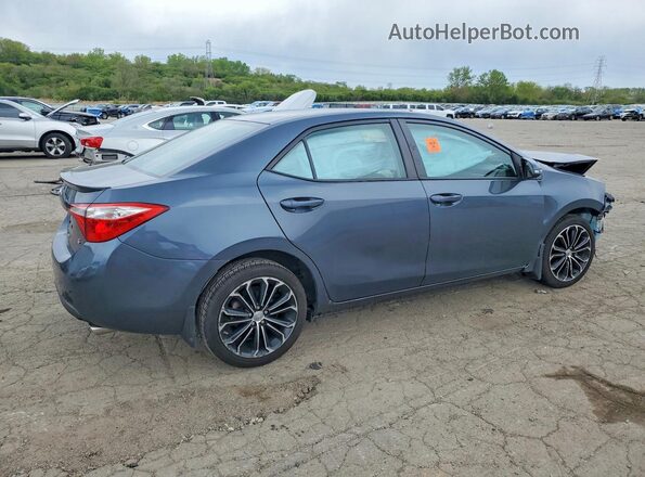 2T1BURHEXGC545852 2016 TOYOTA COROLLA Синий Задняя правая четверть