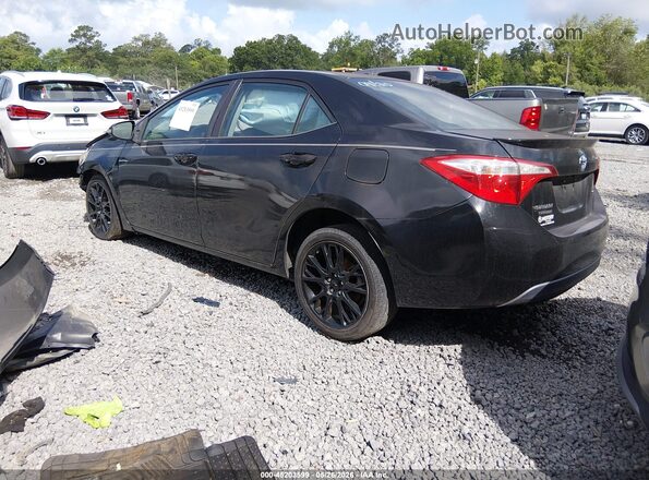 2T1BURHEXGC555510 2016 TOYOTA COROLLA Черный Задняя левая четверть