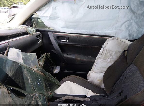 2T1BURHEXGC555510 2016 TOYOTA COROLLA Черный Вид салона спереди