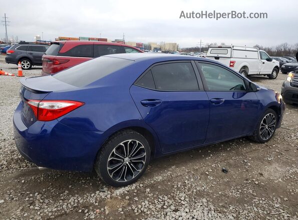 2T1BURHEXGC581184 2016 TOYOTA COROLLA Blue უკანა მარჯვენა