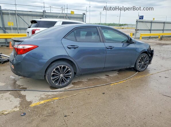 2T1BURHEXGC588040 2016 TOYOTA COROLLA Charcoal Задня права чверть