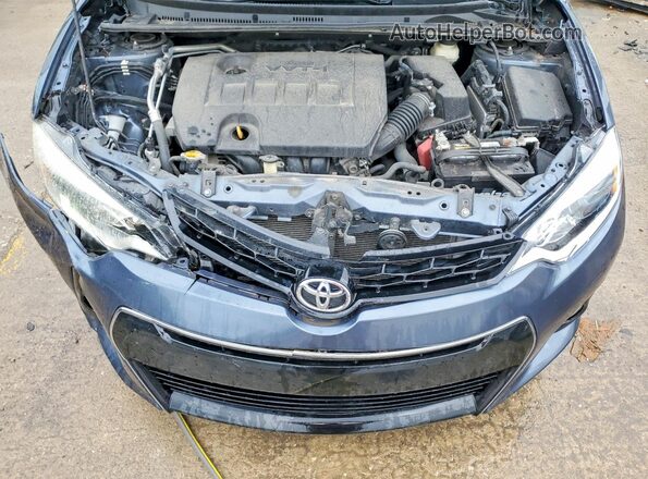 2T1BURHEXGC588040 2016 TOYOTA COROLLA Charcoal Вид задньої частини салону