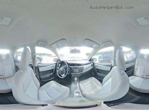 2T1BURHEXGC704496 2016 TOYOTA COROLLA Silver Widok naklejki z numerem VIN