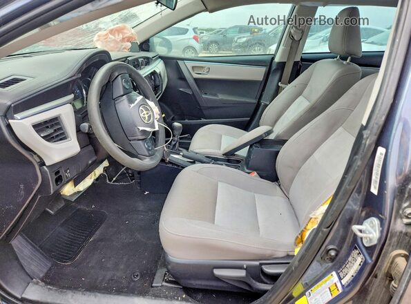 2T1BURHEXGC727390 2016 TOYOTA COROLLA Blue Widok wnętrza z przodu