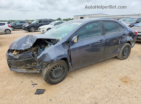 2T1BURHEXGC727390 2016 TOYOTA COROLLA Blue Przód lewy