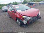 2016 Toyota Corolla Le Red vin: 2T1BURHEXGC743346