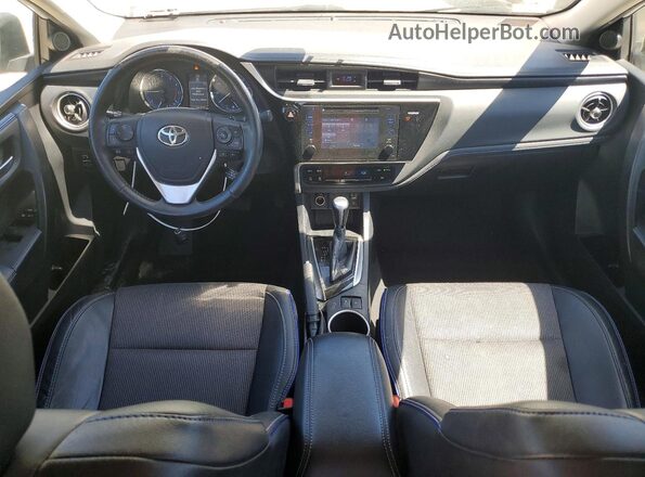 2T1BURHEXHC797344 2017 TOYOTA COROLLA White Widok deski rozdzielczej