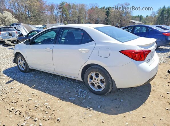 2T1BURHEXHC797344 2017 TOYOTA COROLLA White Tył lewy
