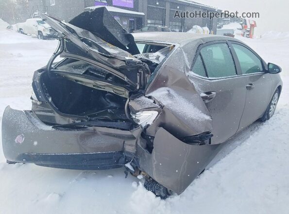 2T1BURHEXHC823442 2017 TOYOTA COROLLA Серый Задняя правая четверть