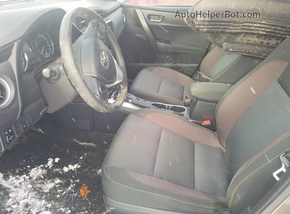 2T1BURHEXHC823442 2017 TOYOTA COROLLA Серый Вид салона спереди