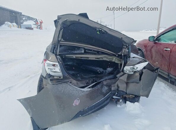2T1BURHEXHC823442 2017 TOYOTA COROLLA Серый Вид сзади