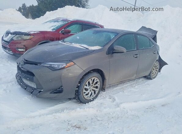 2T1BURHEXHC823442 2017 TOYOTA COROLLA Серый Передняя левая четверть
