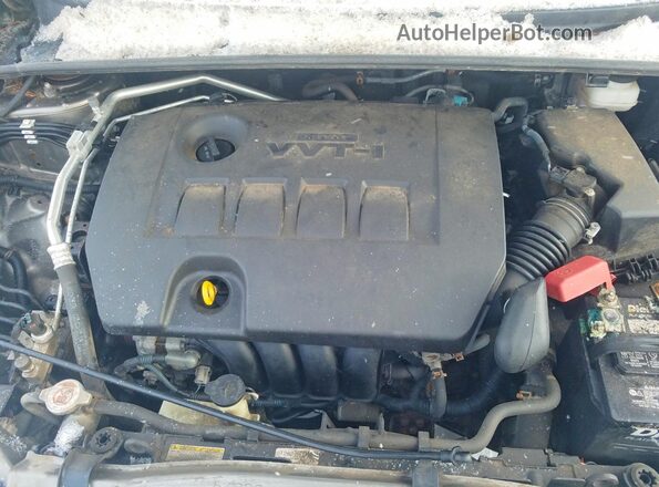 2T1BURHEXHC823442 2017 TOYOTA COROLLA Серый Вид задней части салона