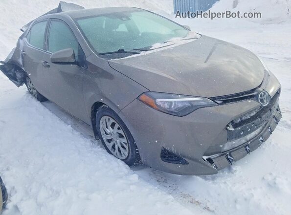 2T1BURHEXHC823442 2017 TOYOTA COROLLA Серый Передняя правая четверть