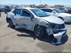 2017 Toyota Corolla Se Silver vin: 2T1BURHEXHC829547