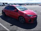 2017 Toyota Corolla Se Red vin: 2T1BURHEXHC926263