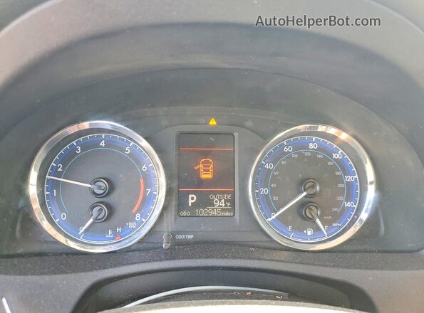 2T1BURHEXJC019373 2018 TOYOTA LL Red ხელსაწყოთა პანელის ხედი