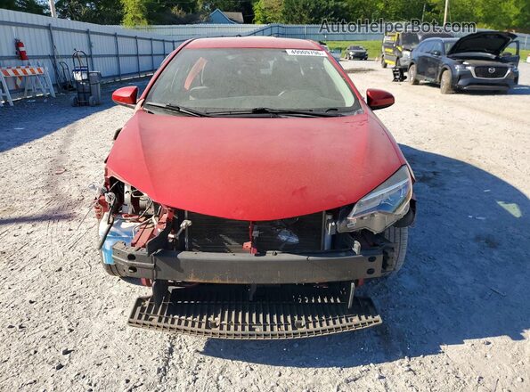2T1BURHEXJC019373 2018 TOYOTA LL Red წინა ხედი