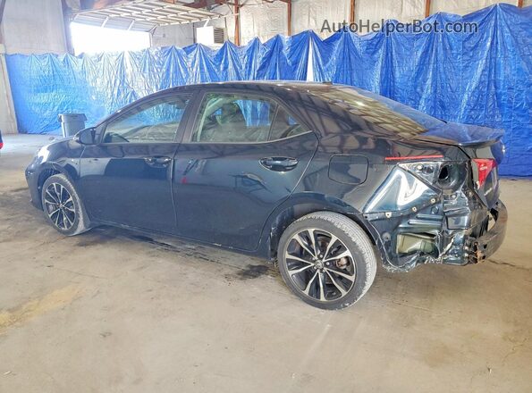 2T1BURHEXJC026193 2018 TOYOTA COROLLA Черный Задняя левая четверть