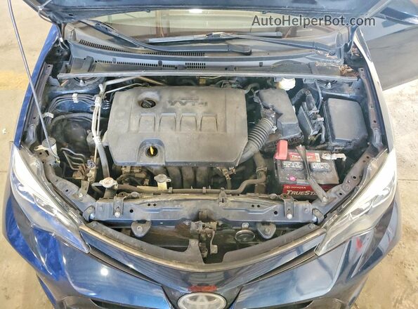 2T1BURHEXJC026193 2018 TOYOTA COROLLA Черный Вид задней части салона