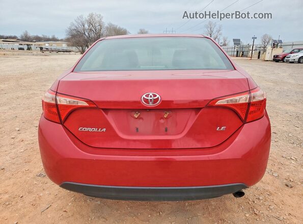 2T1BURHEXJC056973 2018 TOYOTA COROLLA Red Հետևի տեսք