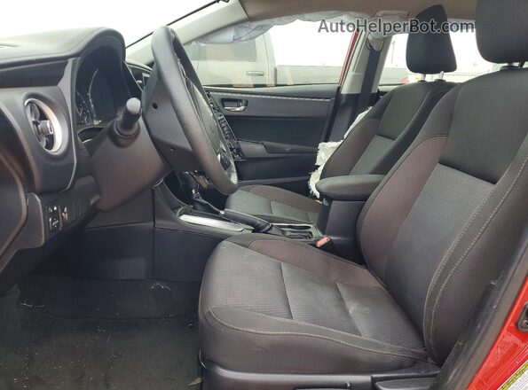 2T1BURHEXJC056973 2018 TOYOTA COROLLA Red Սալոնի դիմացի տեսք