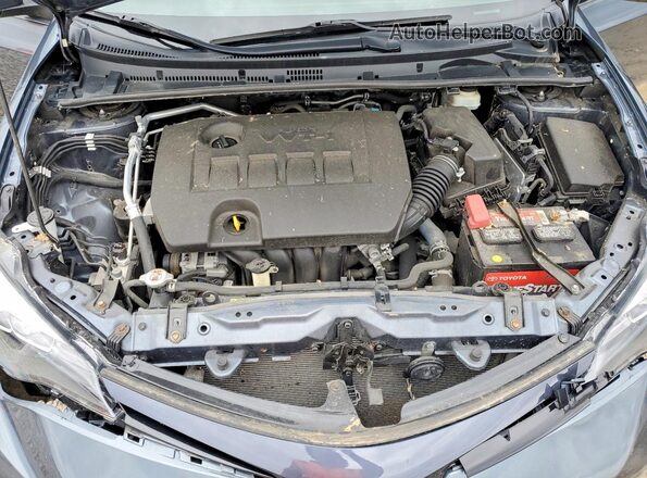 2T1BURHEXJC059470 2018 TOYOTA COROLLA Charcoal Widok wnętrza z tyłu
