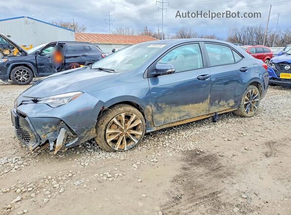 2T1BURHEXJC059470 2018 TOYOTA COROLLA Charcoal Przód lewy