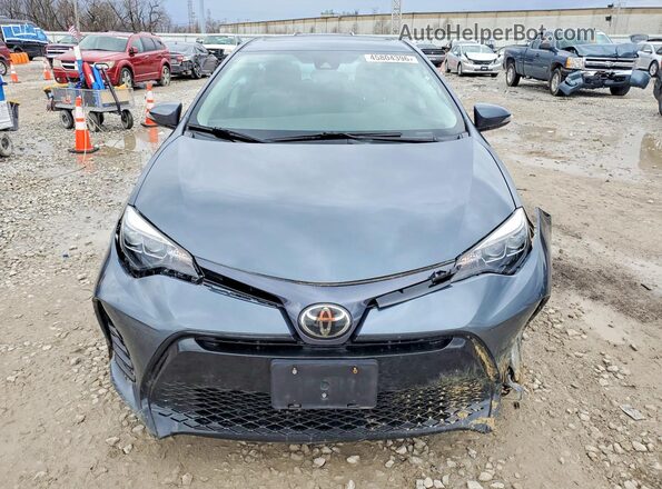 2T1BURHEXJC059470 2018 TOYOTA COROLLA Charcoal Widok z przodu