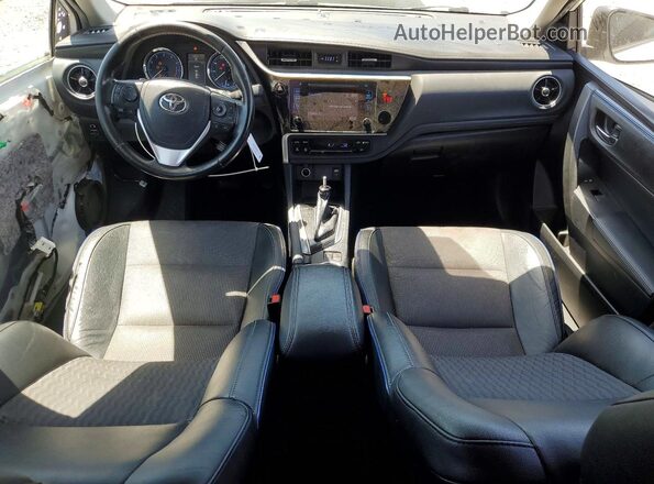 2T1BURHEXJC102611 2018 TOYOTA COROLLA White Առջևի վահանակի տեսք