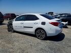 2018 Toyota Corolla Se White vin: 2T1BURHEXJC102611