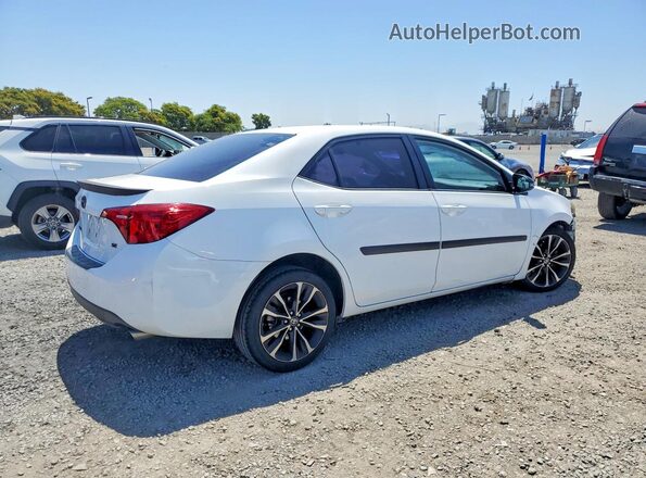 2T1BURHEXJC102611 2018 TOYOTA COROLLA White Հետևի աջ