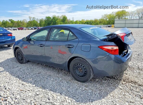 2T1BURHEXJC987747 2018 TOYOTA COROLLA Blue Задня ліва чверть