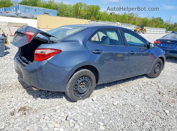 2T1BURHEXJC987747 2018 TOYOTA COROLLA Blue Задня права чверть