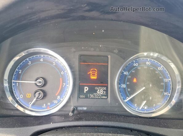 2T1BURHEXJC987747 2018 TOYOTA COROLLA Blue Вид щитка приладів