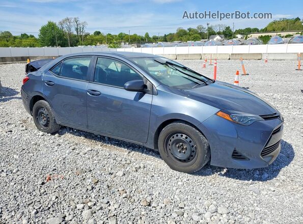 2T1BURHEXJC987747 2018 TOYOTA COROLLA Blue Передня права чверть