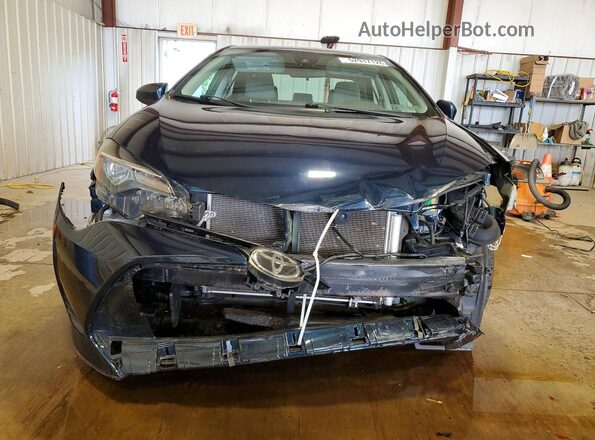 2T1BURHEXKC180467 2019 TOYOTA COROLLA Blue Вид спереду